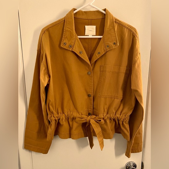 NWOT A Loves A cropped, belted jacket (S) - Picture 1 of 11